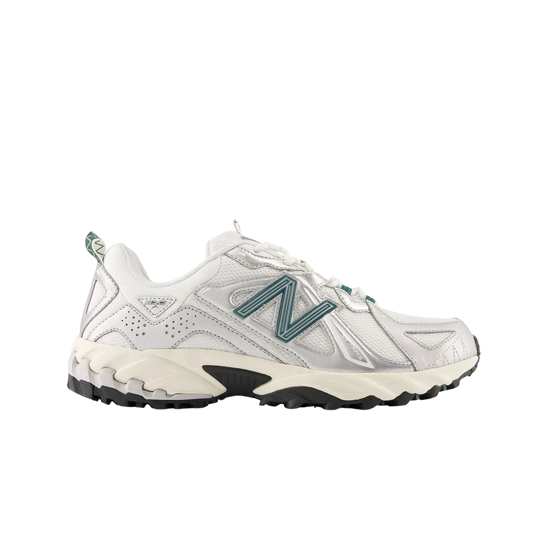 New Balance ML610T Metallic Silver - D Standard