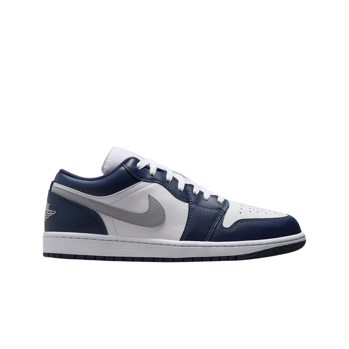 Jordan 1 Low White Midnight Navy