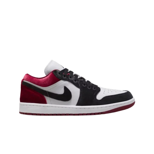Jordan 1 Low SE Black Team Red