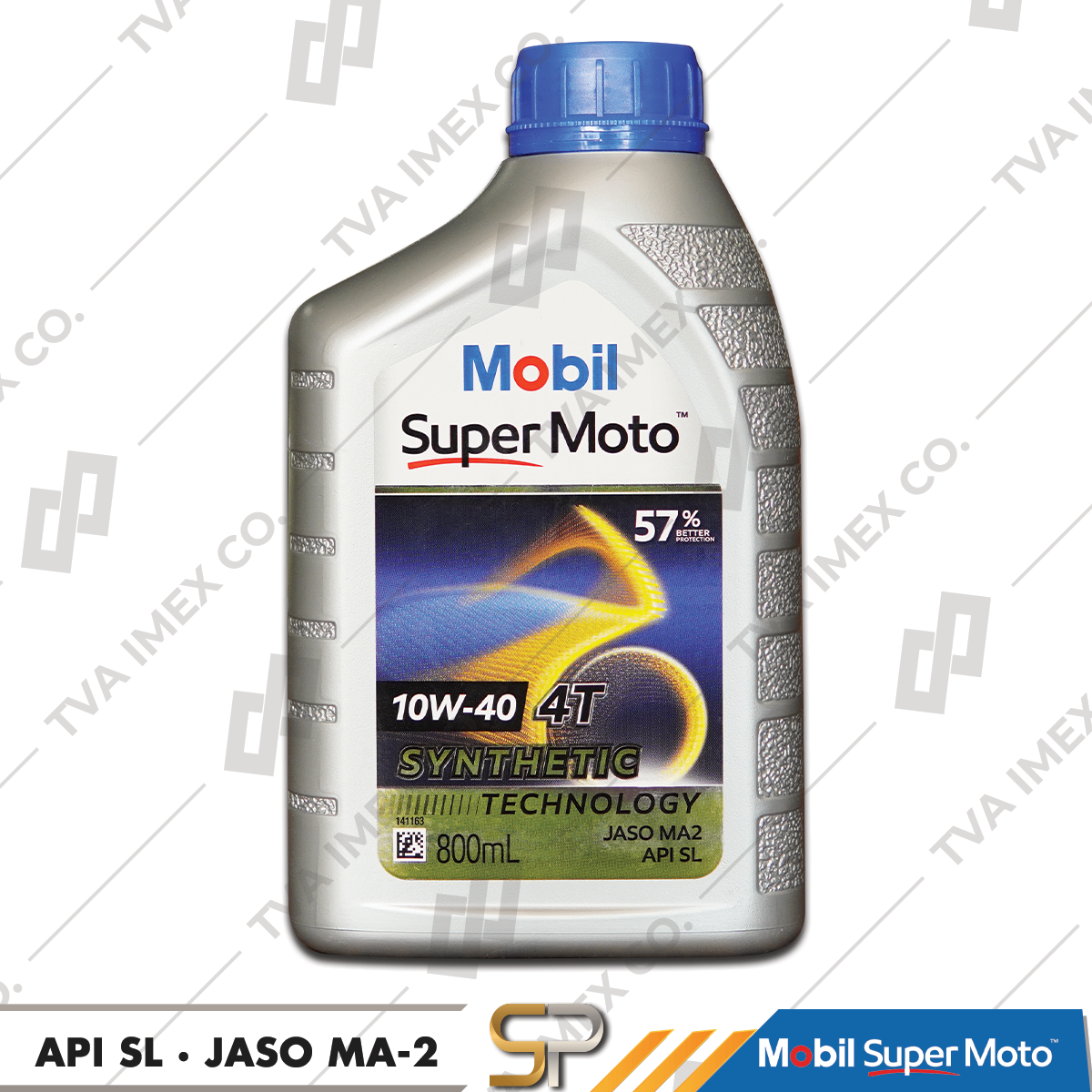 Mobil Super Moto 10W40 0.8L - API SL