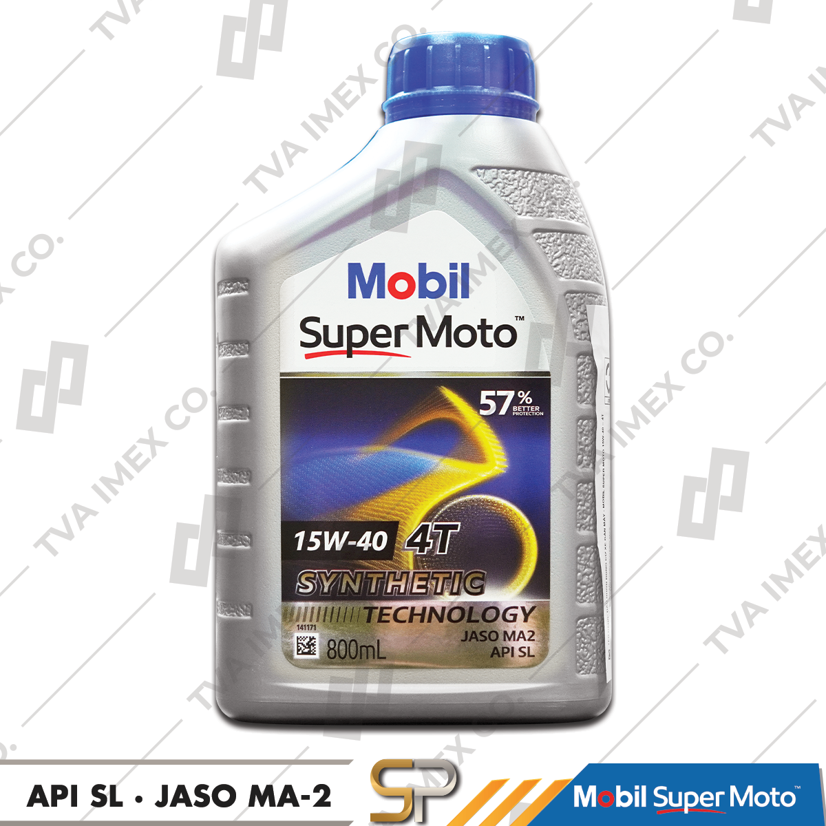 Mobil Super Moto 15W40 0.8L - API SL