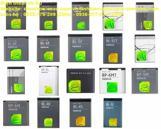 HƯỚNG DẪN MUA PIN NOKIA TẠI SIÊU THỊ VÔ ÂU