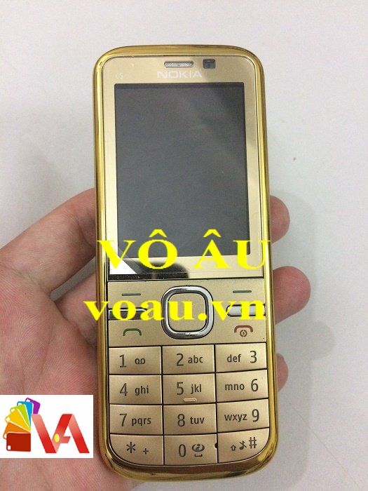 VỎ NOKIA C5 00 GOLD