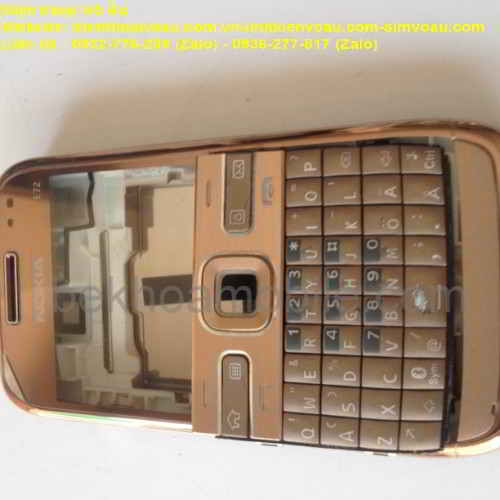 VỎ NOKIA E72 MÀU GOLD