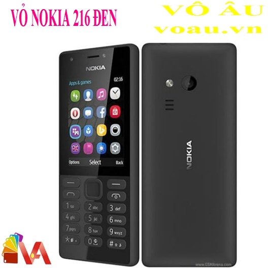 VỎ NOKIA 216 MÀU ĐEN