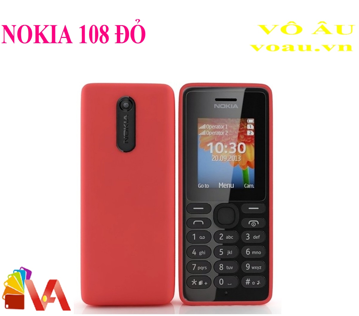 NOKIA 108 MÀU ĐỎ