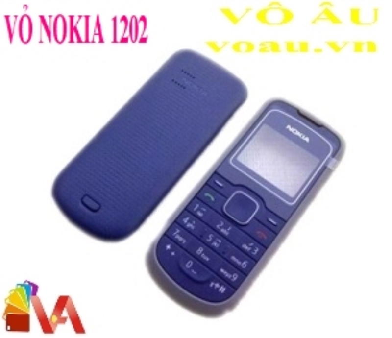 VỎ NOKIA 1202 MÀU XANH