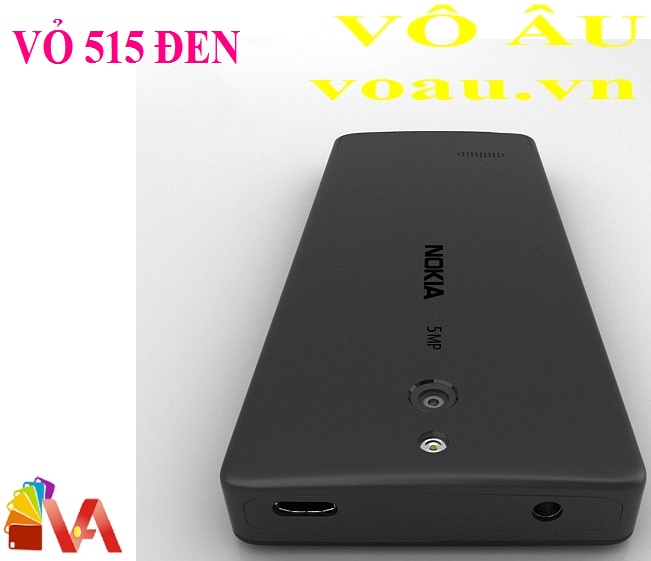 VỎ NOKIA 515 MÀU ĐEN