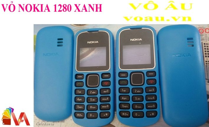 VỎ NOKIA 1280 MÀU XANH