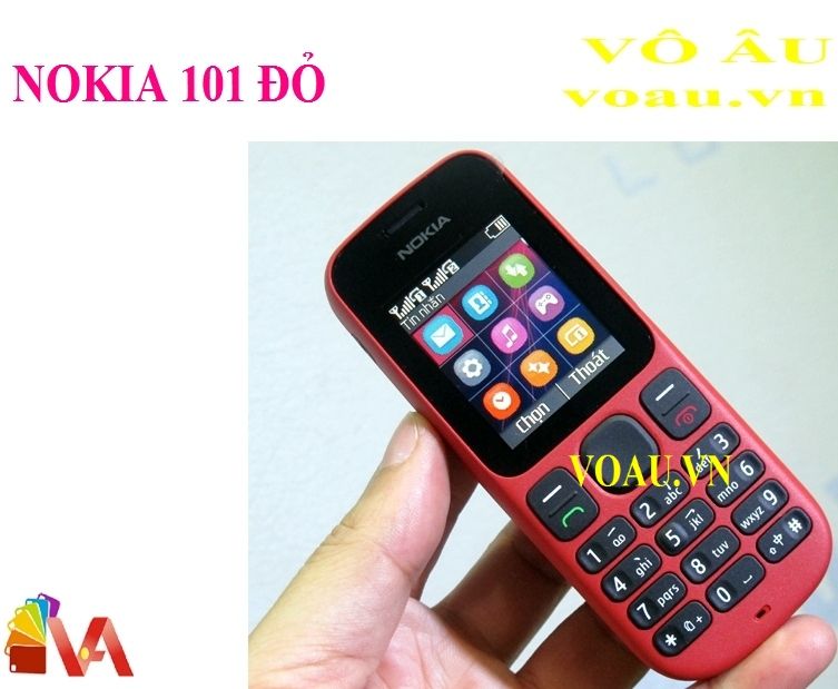 NOKIA 101 MÀU ĐỎ