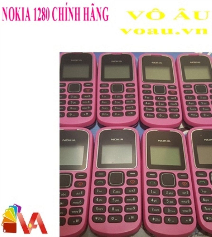 NOKIA 1280 CHÍNH HÃNG MÀU HỒNG