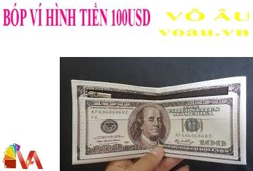 BÓP VÍ HÌNH TIỀN 100 USD