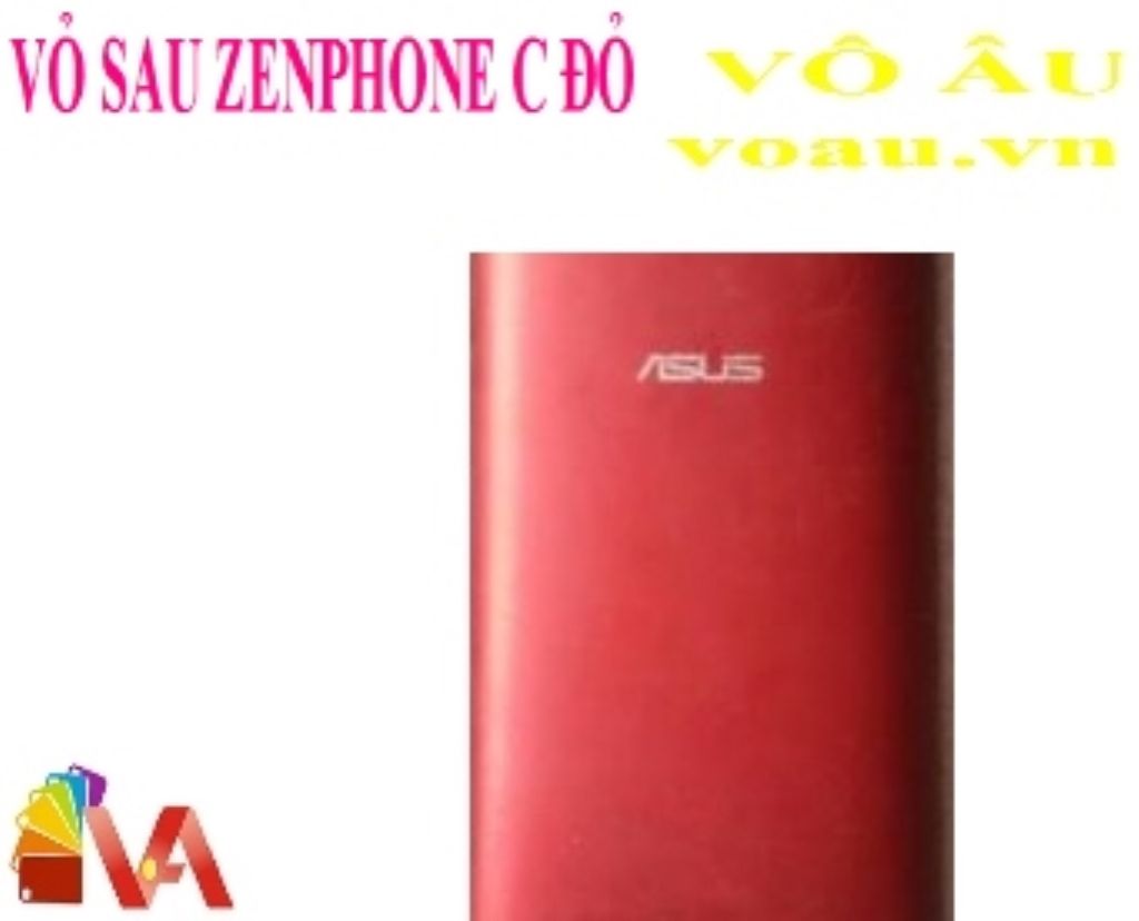 VỎ SAU ZENPHONE C MÀU ĐỎ