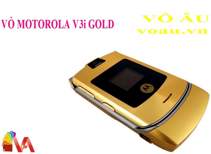 VỎ MOTOROLA V3i MÀU GOLD KHÔNG PHÍM