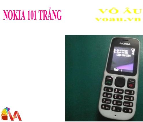 NOKIA 101 XỊN MÀU TRẮNG