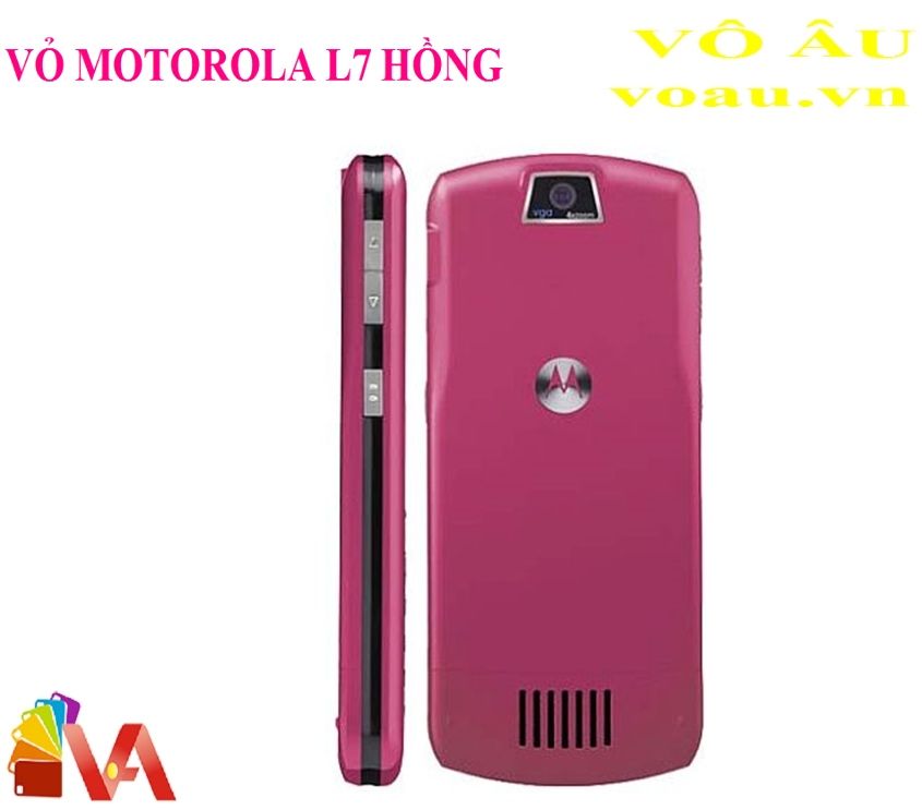 VỎ MOTOROLA L7 MÀU HỒNG KHÔNG PHÍM