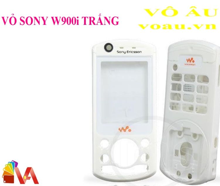 VỎ SONY W900i MÀU TRẮNG KHÔNG PHÍM