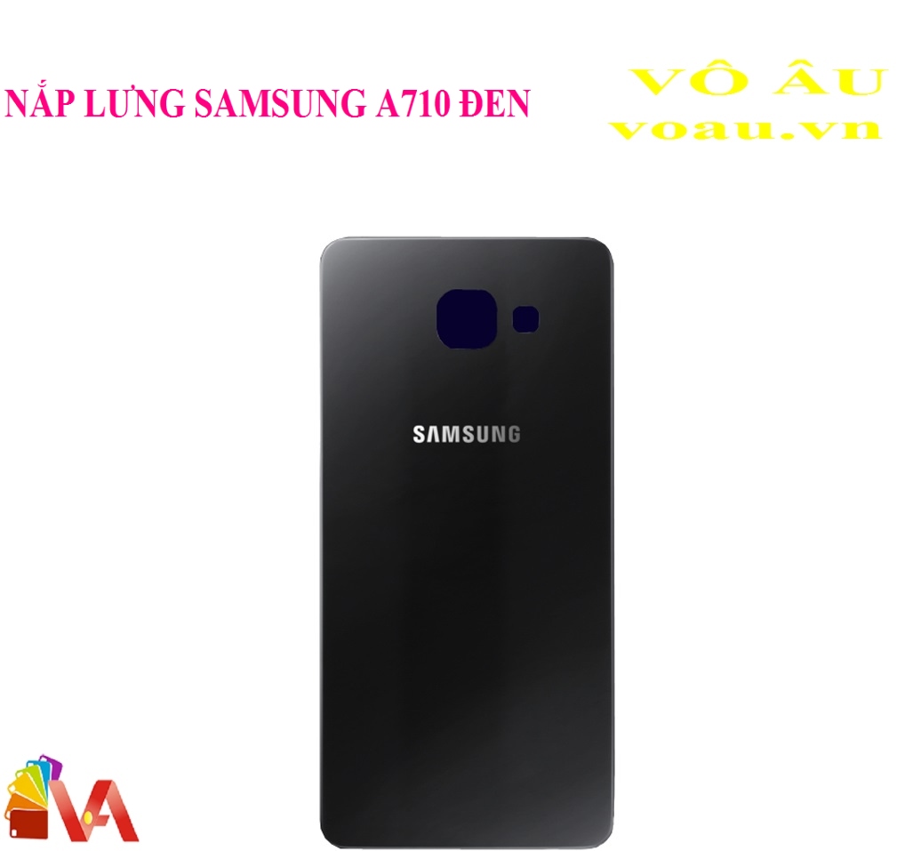 NẮP LƯNG SAMSUNG A7 2016 MÀU ĐEN