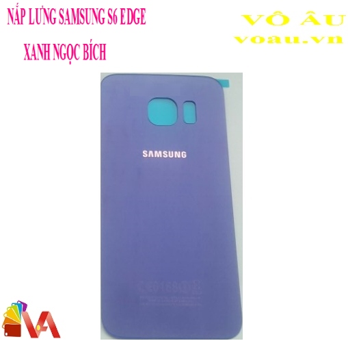 NẮP LƯNG S6 EDGE MÀU XANH NGỌC BÍCH