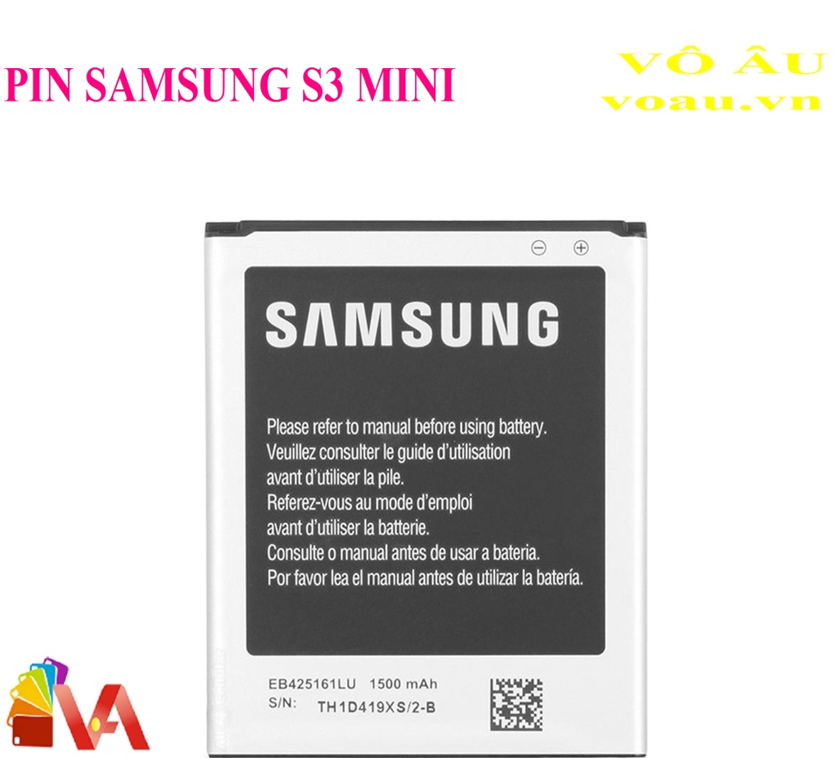 PIN SAMSUNG S3 MINI