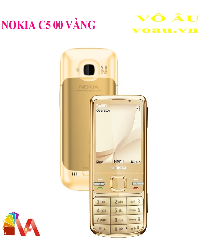 NOKIA C5 00 MÀU VÀNG