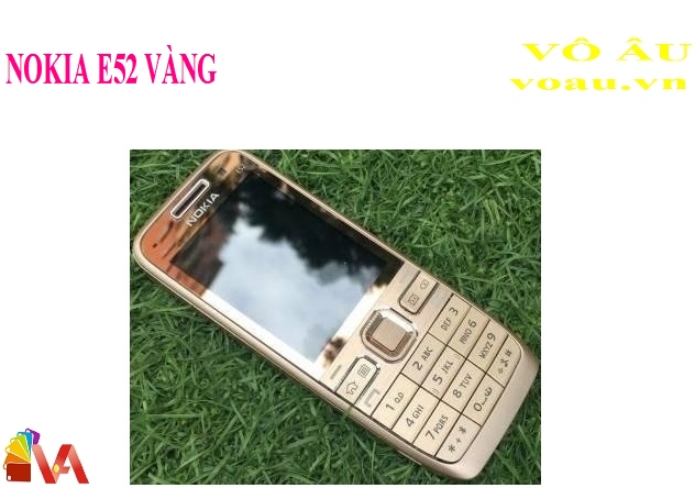 NOKIA E52 MÀU VÀNG