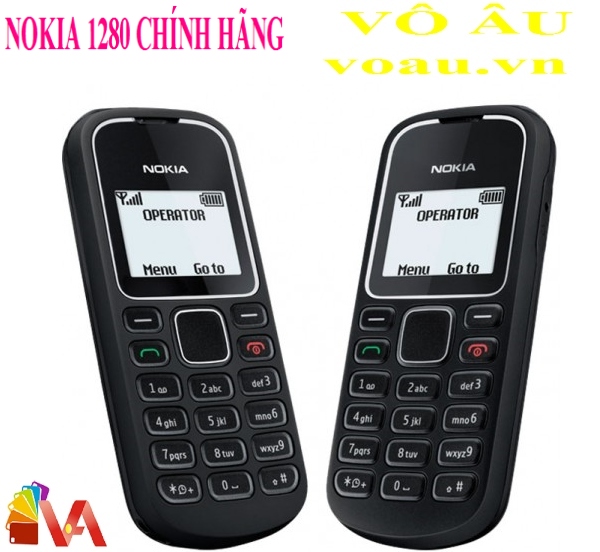 NOKIA 1280 CHÍNH HÃNG MÀN HÌNH ZIN MÀU ĐEN