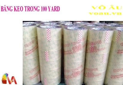 LỐC 6 CUỘN BĂNG KEO TRONG 100 YARD