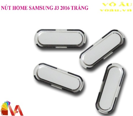 NÚT HOME SAMSUNG J3 2016 MÀU TRẮNG