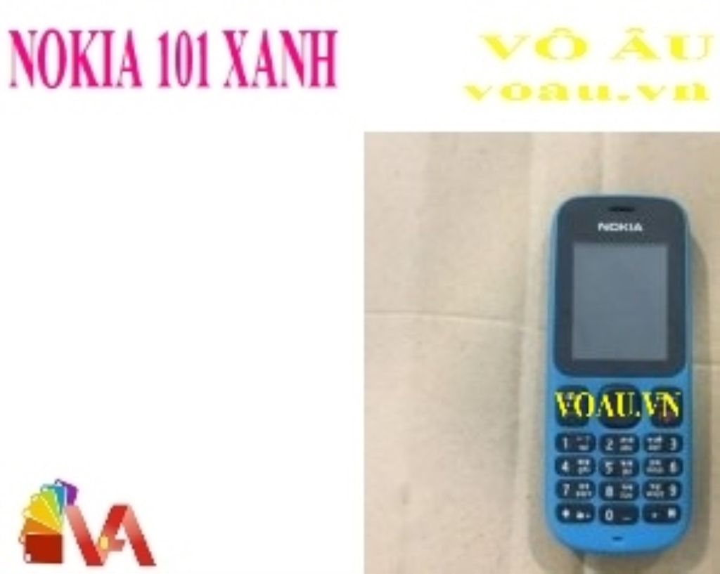 NOKIA 101 MÀU XANH CHÍNH HÃNG ĐẦY ĐỦ PIN SẠC