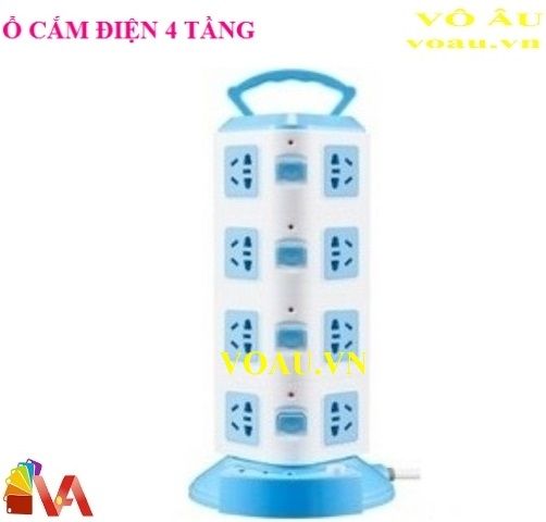 Ổ CẮM ĐIỆN 4 TẦNG CÓ CỔNG USB
