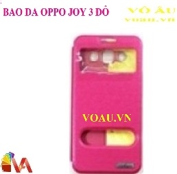 BAO DA OPPO JOY 3 MÀU ĐỎ