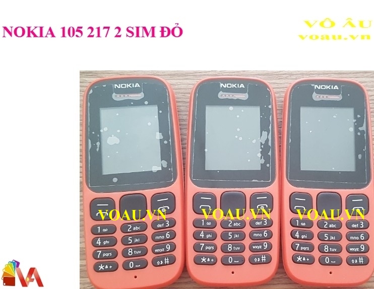 NOKIA 105 2017 2 SIM MÀU ĐỎ