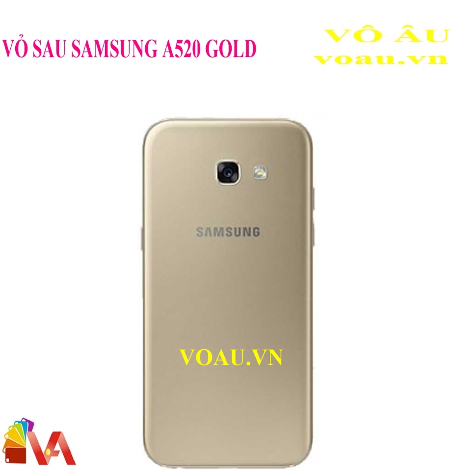 VỎ SAU SAMSUNG A520 MÀU GOLD