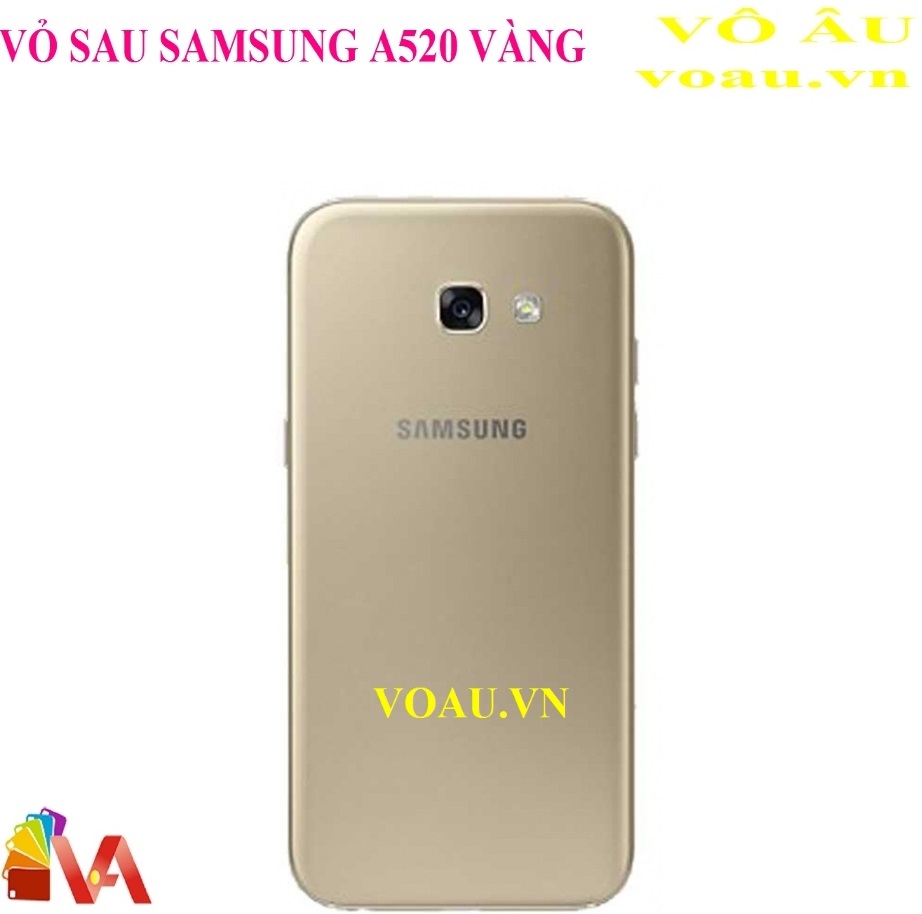 VỎ SAU SAMSUNG A520 MÀU VÀNG
