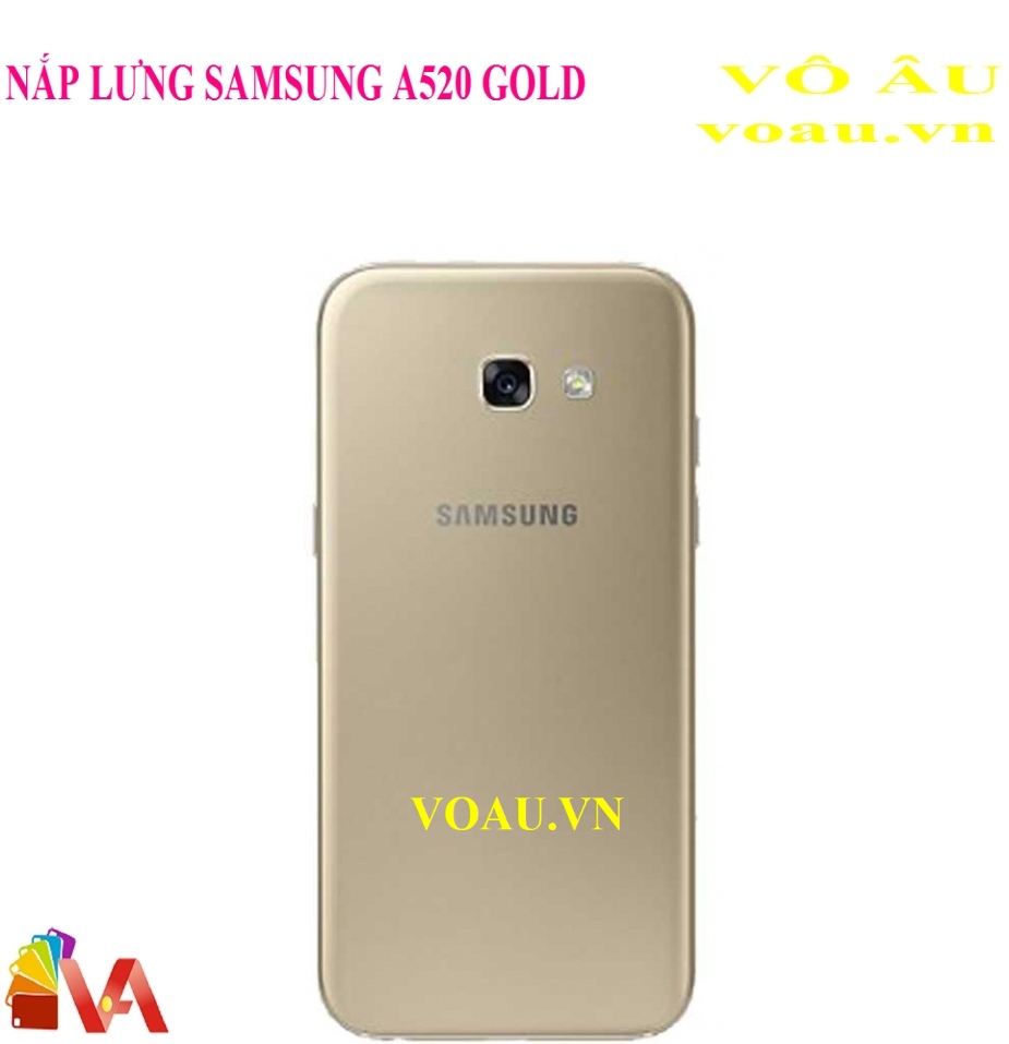 NẮP LƯNG SAMSUNG A520 MÀU GOLD