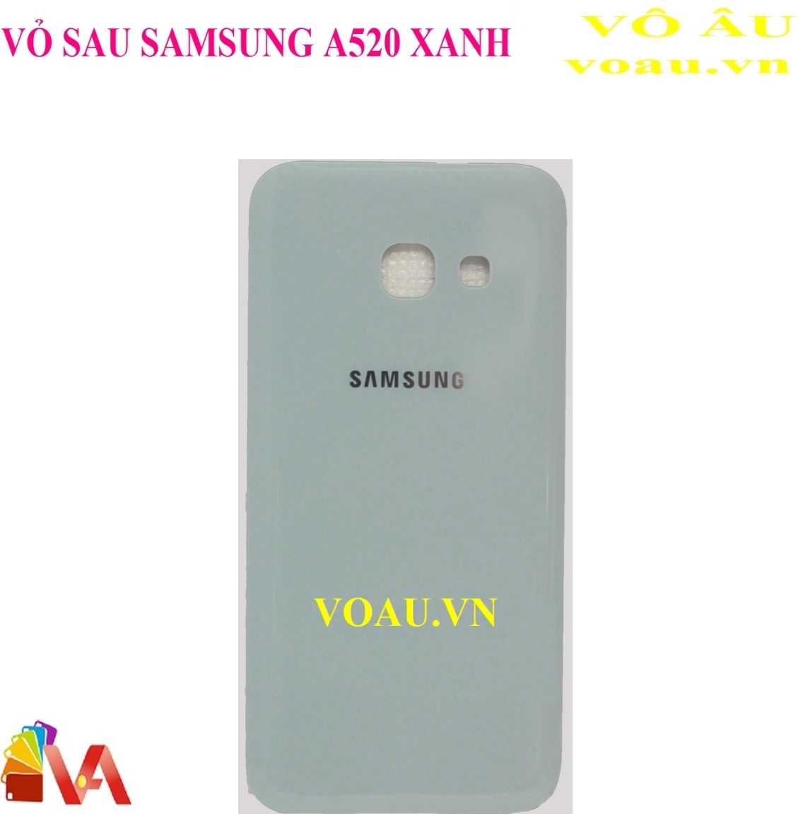 VỎ SAU SAMSUNG A520 MÀU XANH