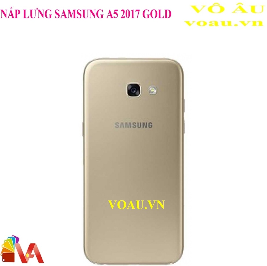 NẮP LƯNG SAMSUNG A5 2017 MÀU GOLD