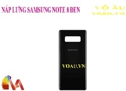 NẮP LƯNG SAMSUNG NOTE 8 MÀU ĐEN