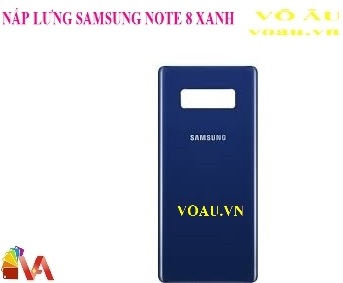 NẮP LƯNG SAMSUNG NOTE 8 MÀU XANH