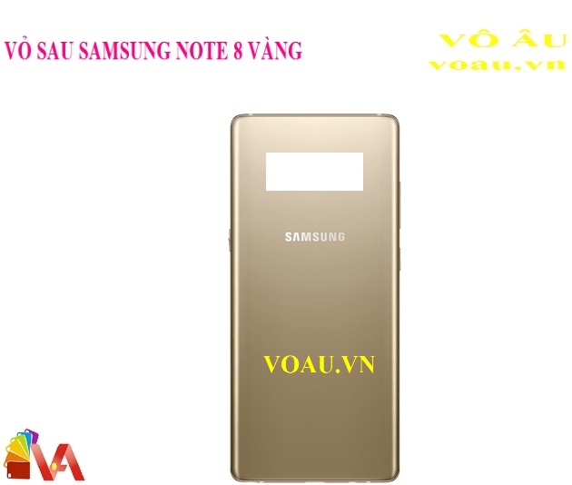 VỎ SAU SAMSUNG NOTE 8 MÀU VÀNG