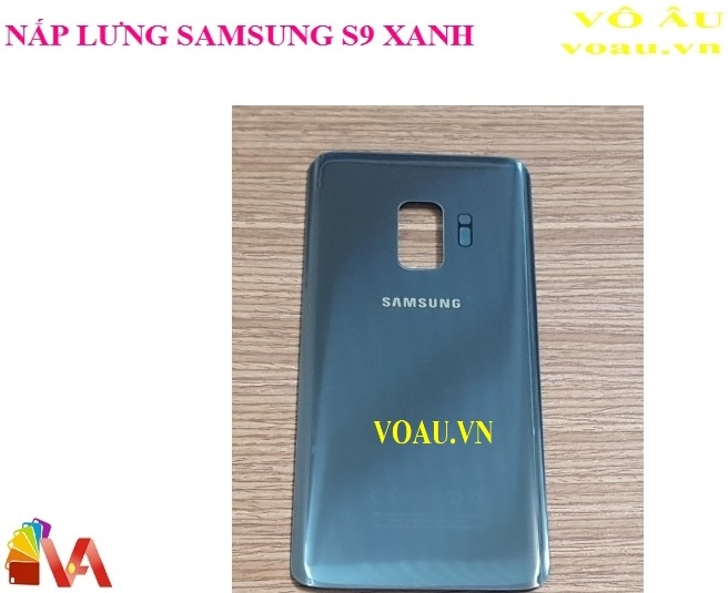 NẮP LƯNG SAMSUNG S9 MÀU XANH