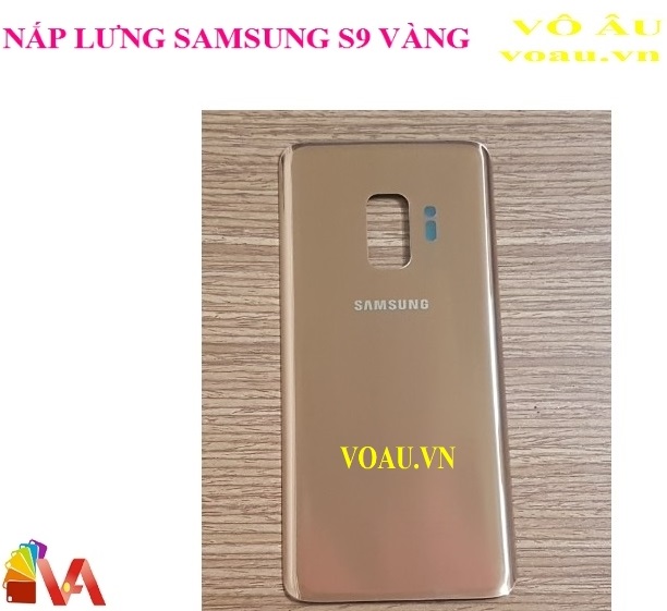 NẮP LƯNG SAMSUNG S9 MÀU VÀNG
