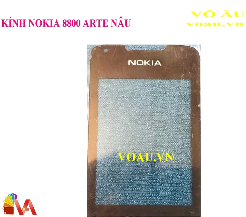 KÍNH NOKIA 8800 ARTE MÀU NÂU