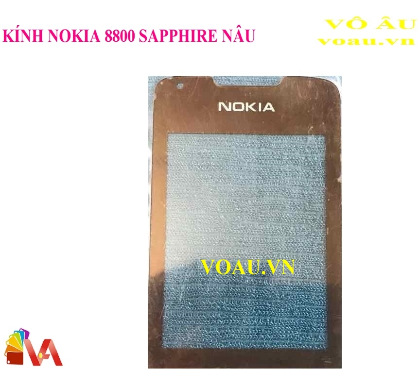 KÍNH NOKIA 8800 SAPPHIRE MÀU NÂU