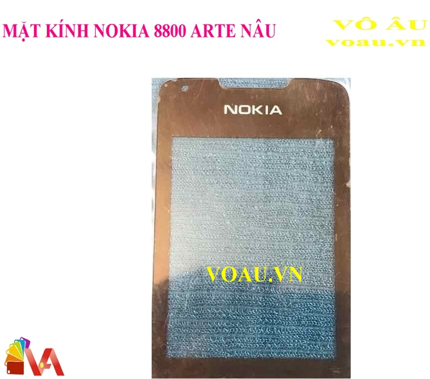 MẶT KÍNH NOKIA 8800 ARTE MÀU NÂU