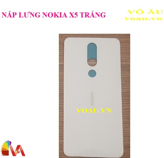 NẮP LƯNG NOKIA X5 MÀU TRẮNG