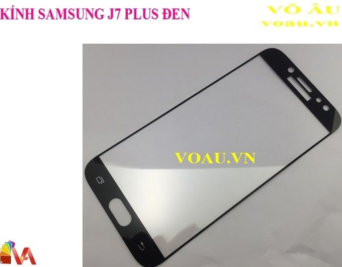 MẶT KÍNH THAY THẾ CHO SAMSUNG J7 PLUS MÀU ĐEN