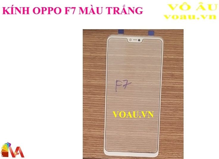 KÍNH OPPO F7 MÀU TRẤNG