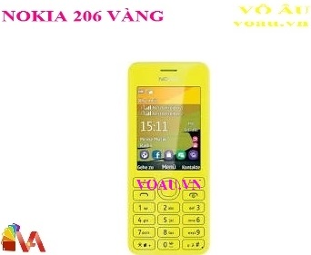 NOKIA 206 MÀU VÀNG